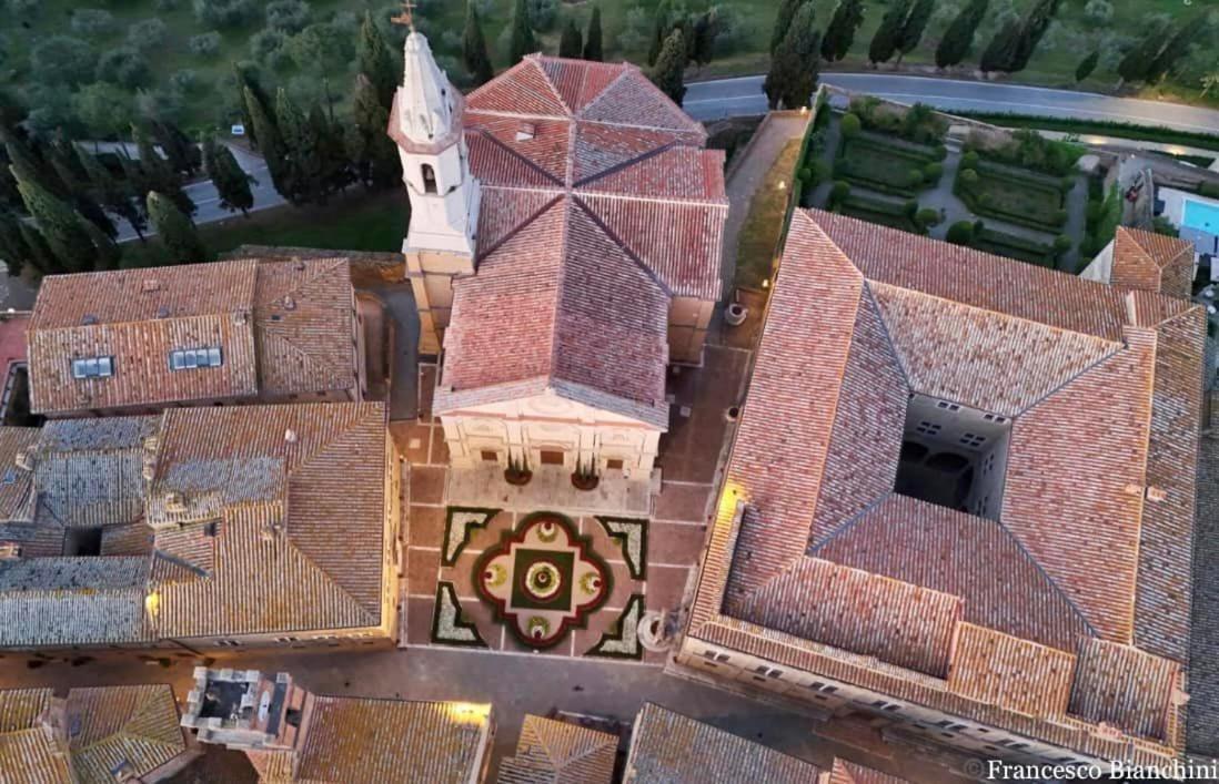 Rossellino Bed and Breakfast Pienza Buitenkant foto