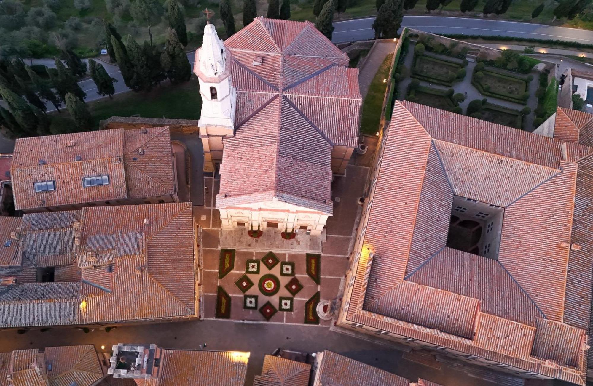 Rossellino Bed and Breakfast Pienza Buitenkant foto
